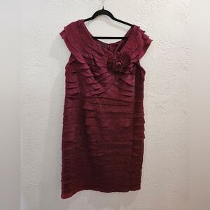Burgundy Dress